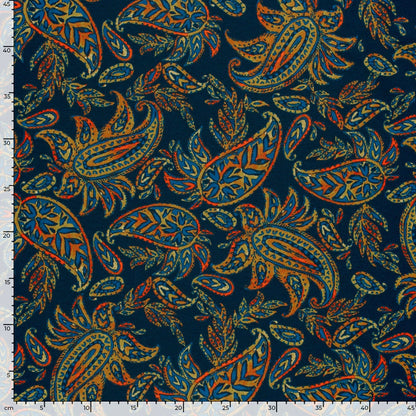 Image of Punto di Roma knit fabric - colorful pattern 275 g/m² – available at Šarlotes audumi