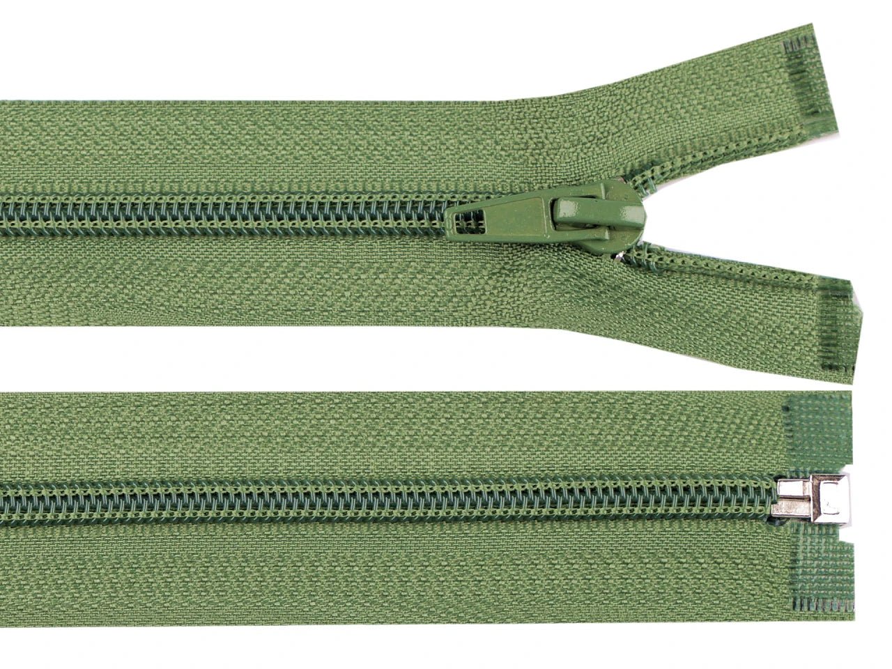 Zipper opening - khaki