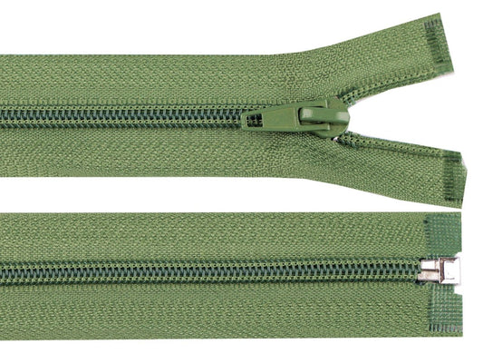 Zipper opening - khaki