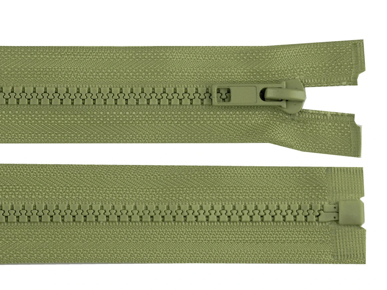 Zipper-opening tractor - khaki