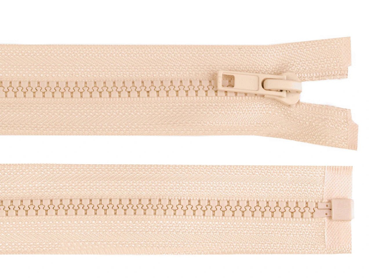Zipper-opening tractor - cream