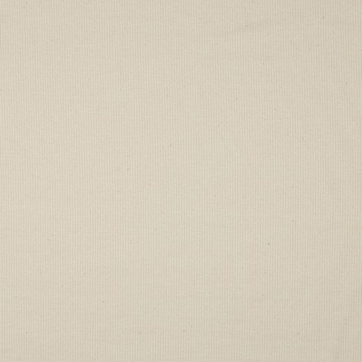 Ribbed cotton jersey (RIB JERSEY) - natural, unbleached 240 g/m²