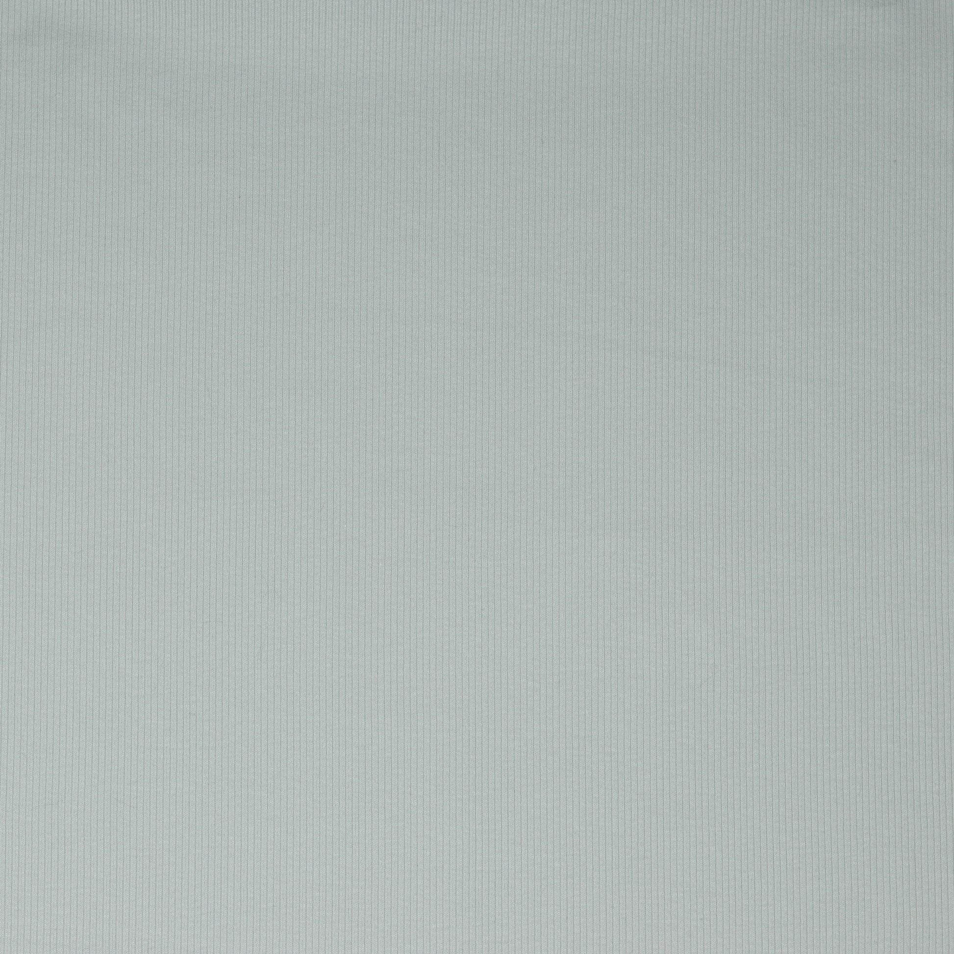Bawełniana dzianina prążkowana (RIB JERSEY) – jasnoszara 240 g/m²