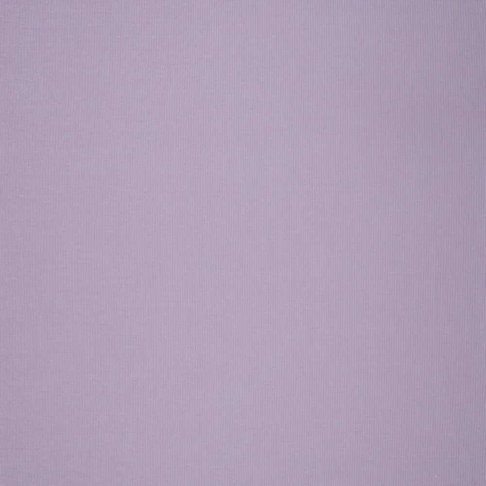 Zdjęcie z dzianiny prążkowanej z bawełny (RIB JERSEY) - lawendowy fiolet 310 g/m² - dostępne w Šarlotes audumi