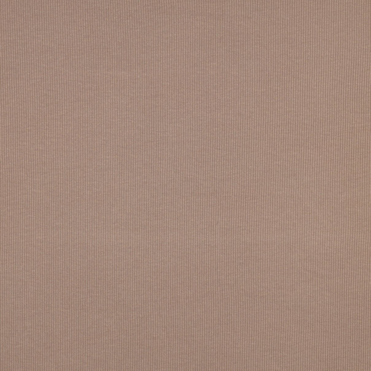 Ribbed cotton jersey (RIB JERSEY) - gray-brown 240 g/m²