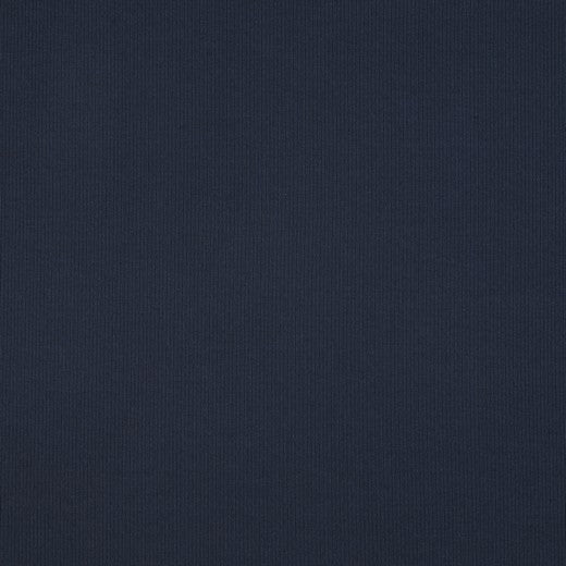 ribbed cotton jersey (RIB JERSEY) - dark blue 240 g/m²