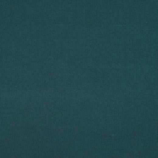 Ribbed cotton jersey (RIB JERSEY) - cool green 240 g/m²