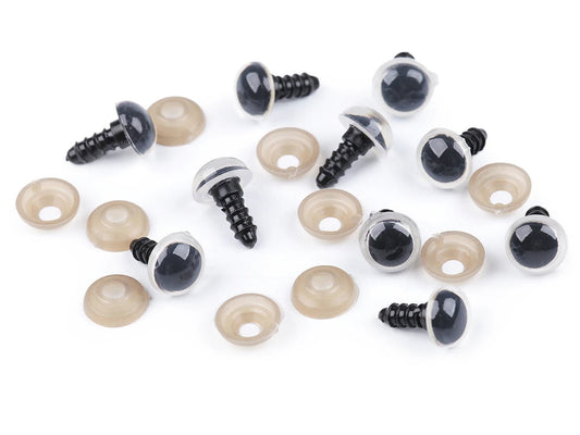 alt
Toy eyes Ø12 mm - white (5 pairs per pack)