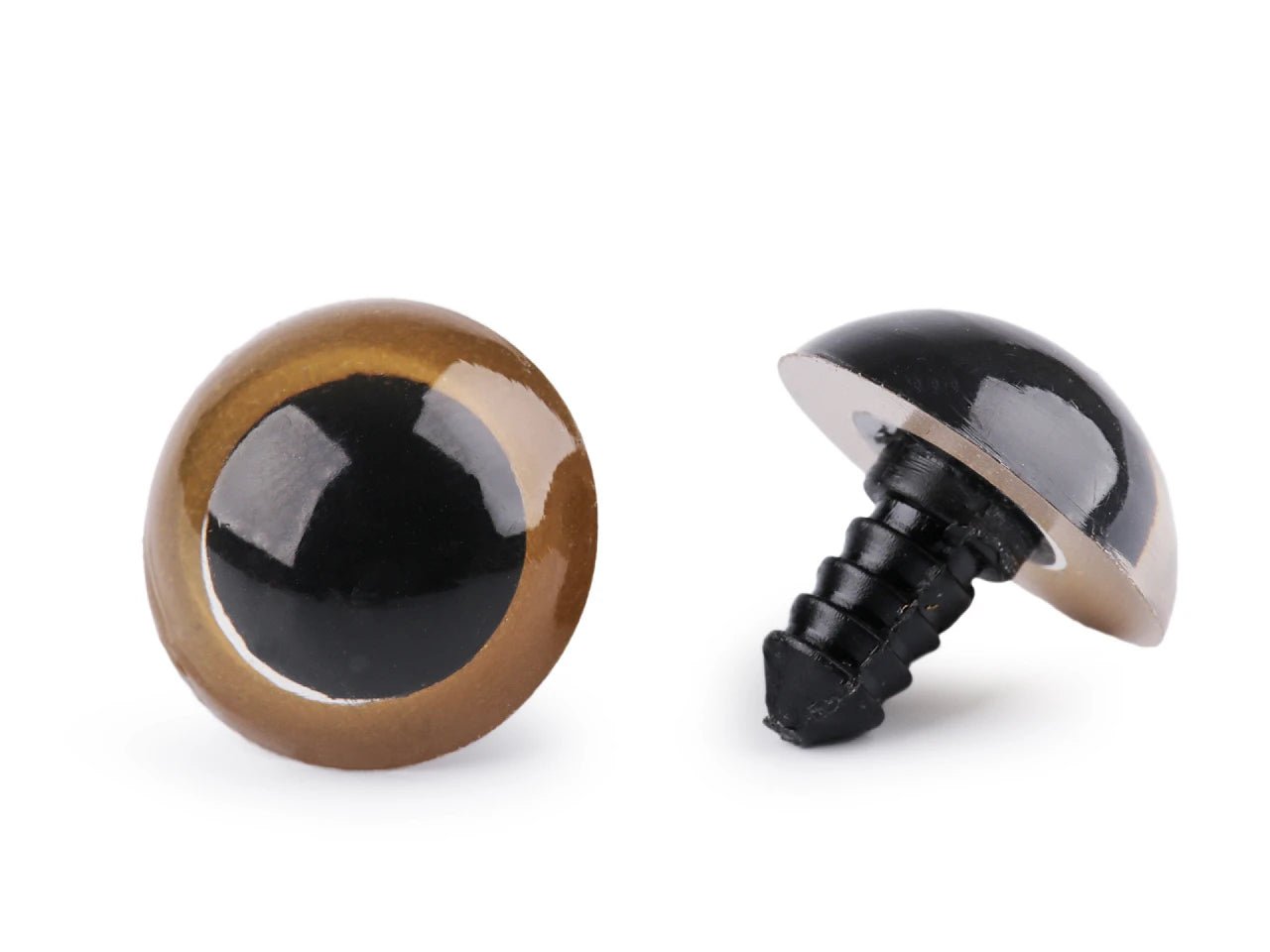 Toy eyes Ø20 mm light brown (pack of 4 pairs)