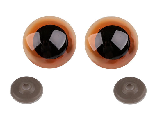 alt
Toy eyes Ø40 mm - brown-orange (1 pair per package)