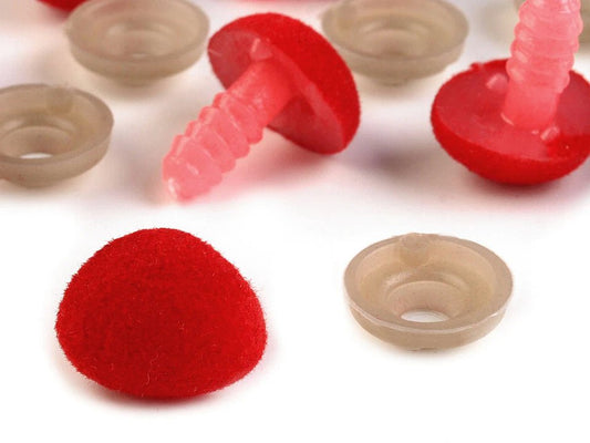 Toy nose 11x14 mm-red (pack of 10 pcs)