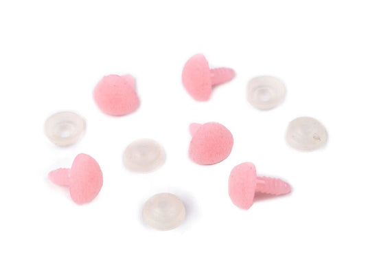 Toy nose 14x15 mm-pink (5 pcs per pack)