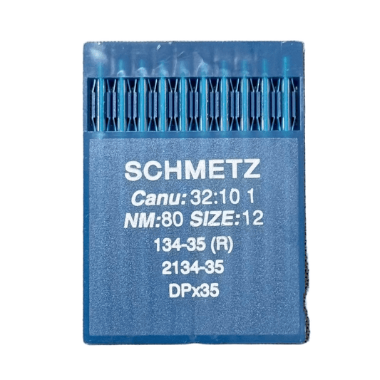 Image of SCHMETZ DPx35 134-35 R industrial sewing machine needles, universal, 10 pcs. – available online at Šarlotes audumi
