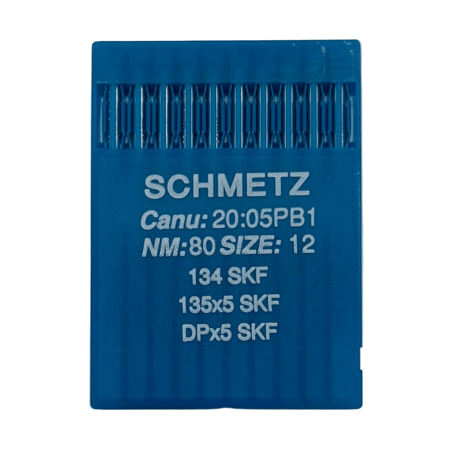 Image with SCHMETZ DPx5 (134) SKF industrial sewing machine needles for very coarse knitwear - 10 pcs. – available at Charlotte's Fabrics