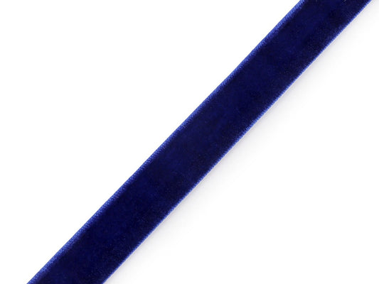 alt
Velvet ribbon 15 mm (pack of 22.5 m) - royal blue