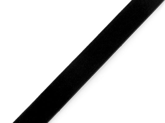 Velvet ribbon 15 mm (pack of 22.5 m) - black