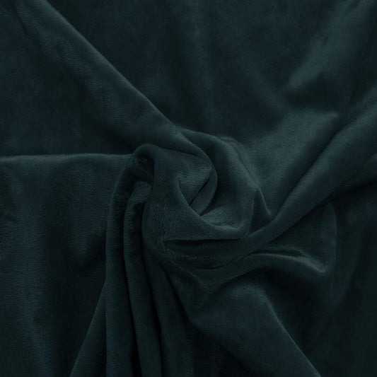 Image of velvet with elastane - smoky green 240 g/m² – available at Šarlotes audumi