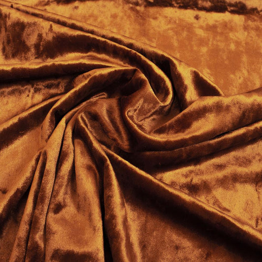 alt
Image of velvet with elastane - cognac 240 g/m² – available at Šarlotes audumi