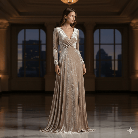 Image of velvet with elastane - creamy 240 g/m² – available at Šarlotes audumi
