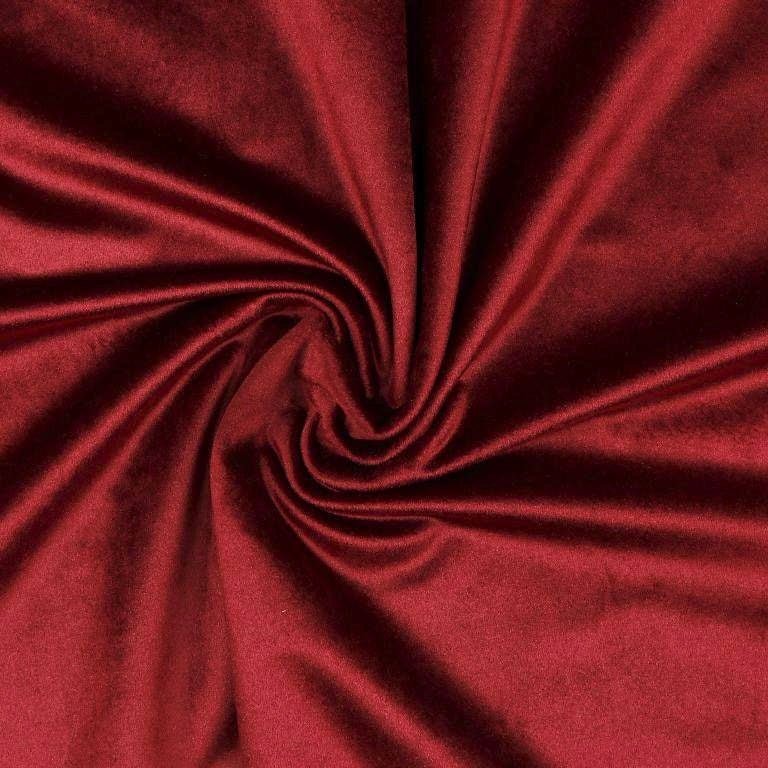 Velvet - dark red 280 g/m²