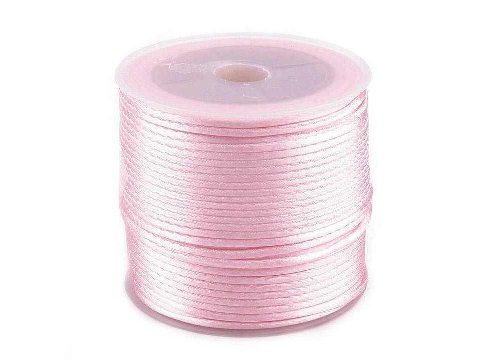 Image with satin cord Ø1 mm (30 m roll) | assorted shades – available at Šarlote’s fabrics
