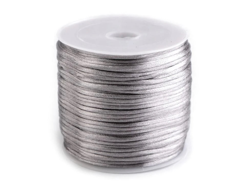 alt
Image of satin cord Ø1 mm (30m roll)|assorted shades – available at Šarlotes audumi