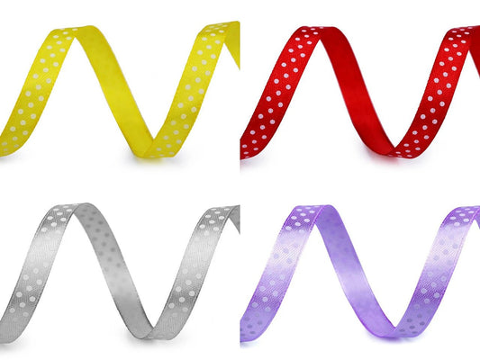 alt
Image with dotted satin ribbon 10 mm (22.5 m package) | various shades – available at Charlotte’s Fabrics