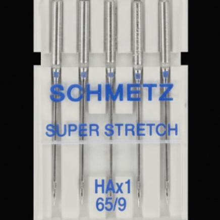 Image of SCHMETZ overlock needles for knitwear HAx1 SP - No. 65 (5 pcs.) – available at Charlotte's Fabrics