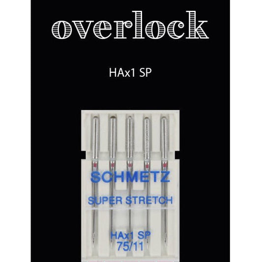 SCHMETZ Overlock needles for knitwear HAx1 SP - No. 75 (5 pcs.)