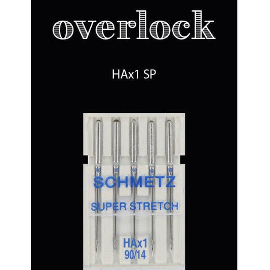 SCHMETZ Overlock needles for knitwear HAx1 SP - No. 90 (5 pcs.)