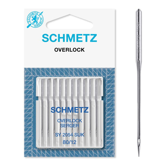SCHMETZ overlock needles for knitwear SY 2054 SUK - No. 80 (10 pcs.)