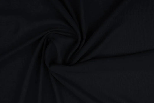 Chiffon - black| 150 cm | 80 g/m²