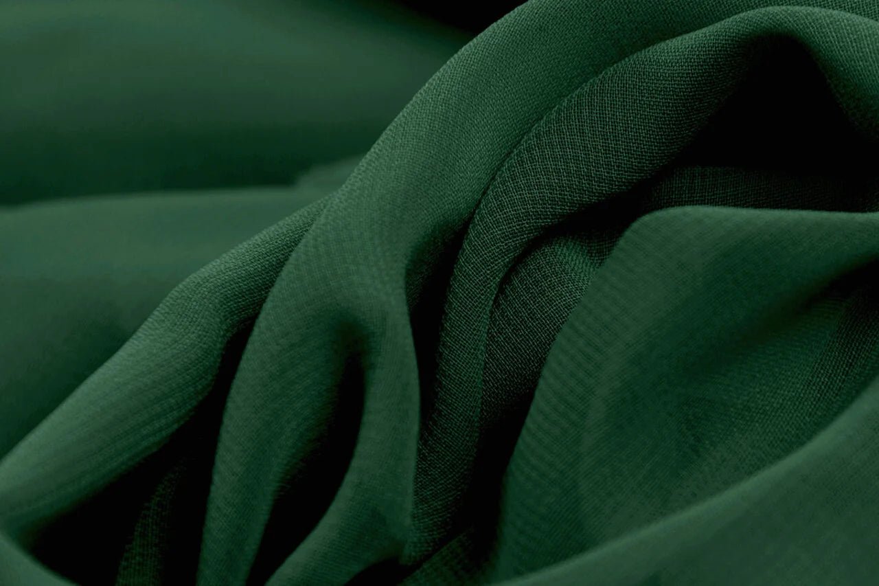 Chiffon - dark green | 150 cm | 80 g/m²
