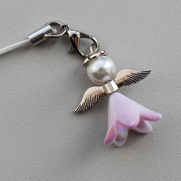 Image of strap/loop charms for making pendants and keychains, 20 pcs – available from Šarlotes audumi