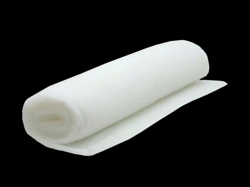 Polyester wadding in rolls 100 g/m² - 1 m