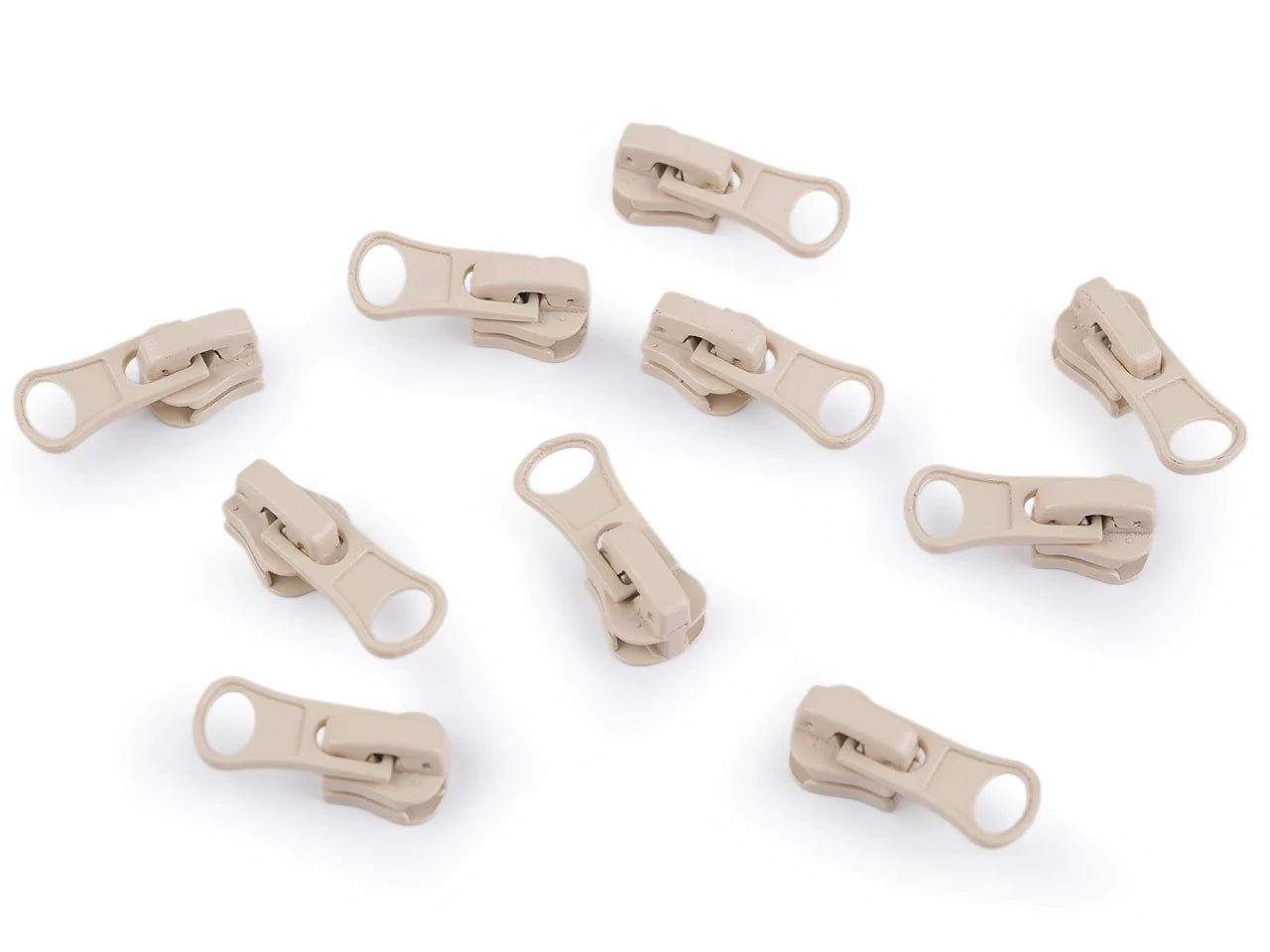 alt
Image with slider, plastic zipper pull for No. 3|various shades – available at Šarlote fabrics