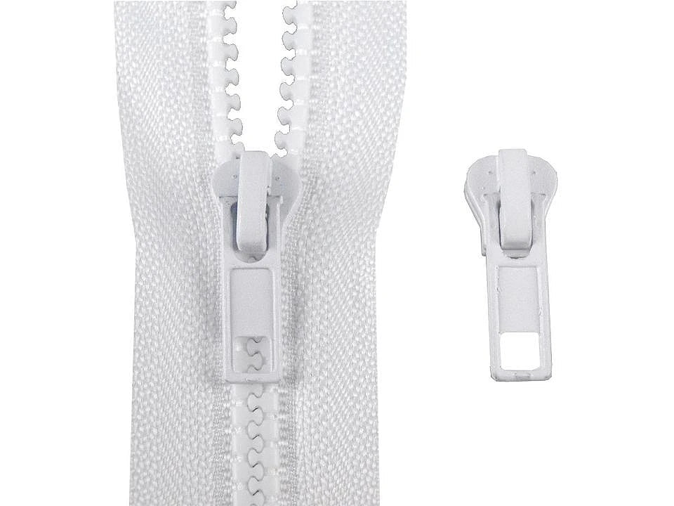 alt
Image with slider, plastic zipper puller No. 5|assorted shades – available at Šarlote Fabrics