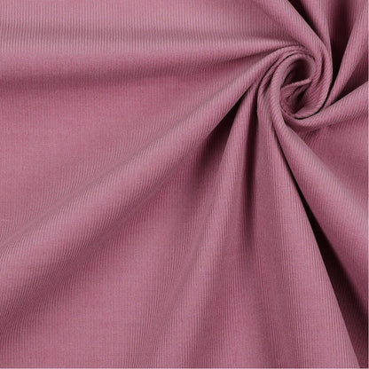 fine cotton corduroy - dusty pink 145 g/m²