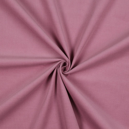 Fine cotton corduroy - dusty rose 145 g/m²