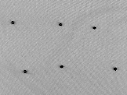 Image with fine tulle with pearls 36 g/m² - black – available at Šarlotes audumi