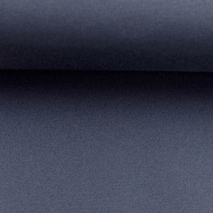 Image of softshell fabric - smoky denim blue 300 g/m² – available at Šarlotes audumi