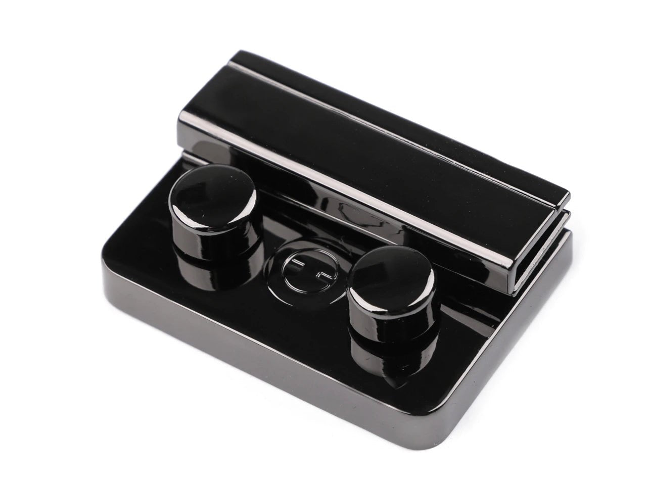 Image of Finnish clasp (lock) 32x46 mm – available at Šarlotes audumi