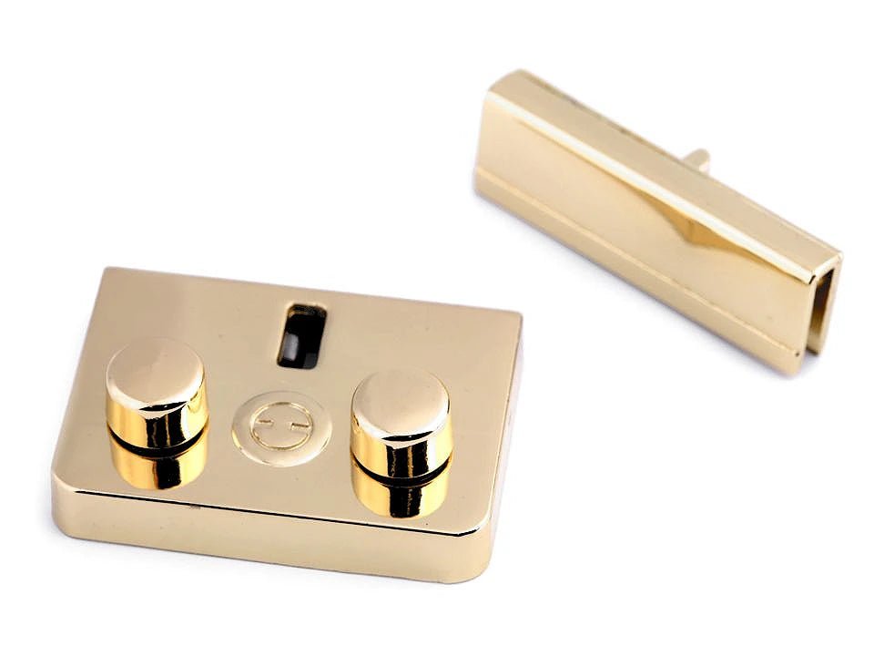 Image of Finnish clasp (lock) 32x46 mm – available at Šarlotes Audumi