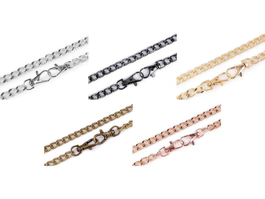 Bag chain with carabiner, length 120 cm | assorted colors