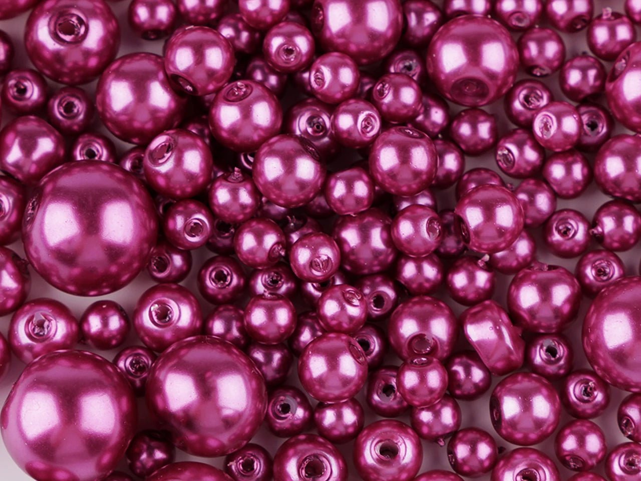alt
Glass beads, Ø4–12 mm, various sizes, 50 g - assorted color options