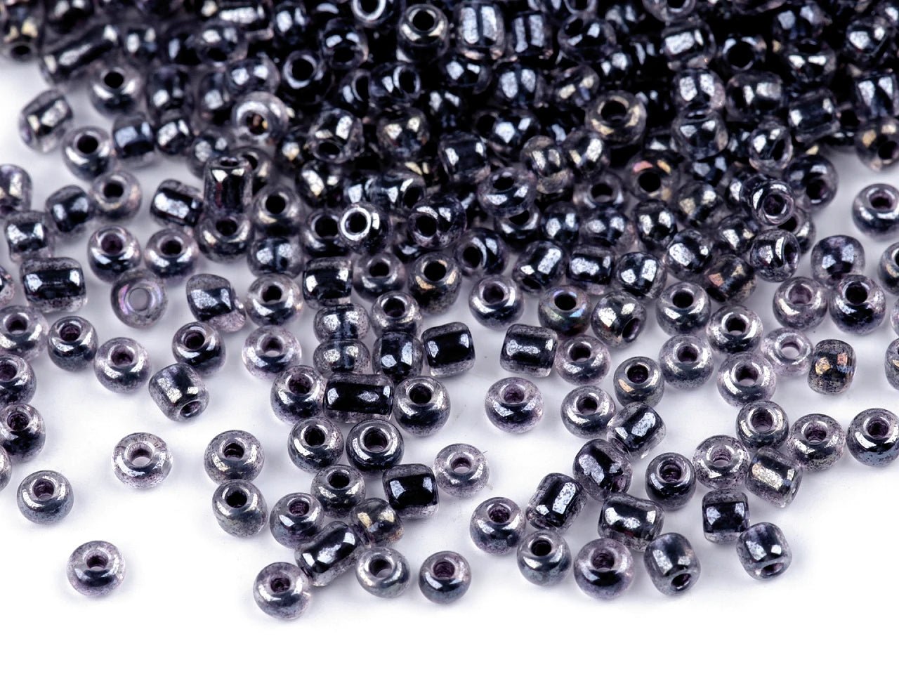 Szklane koraliki 8/0 | 3 mm 50 g | różne kolory