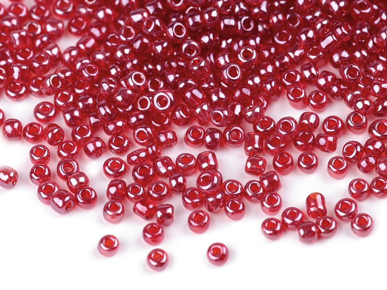 Szklane koraliki 8/0 | 3 mm 50 g | różne kolory