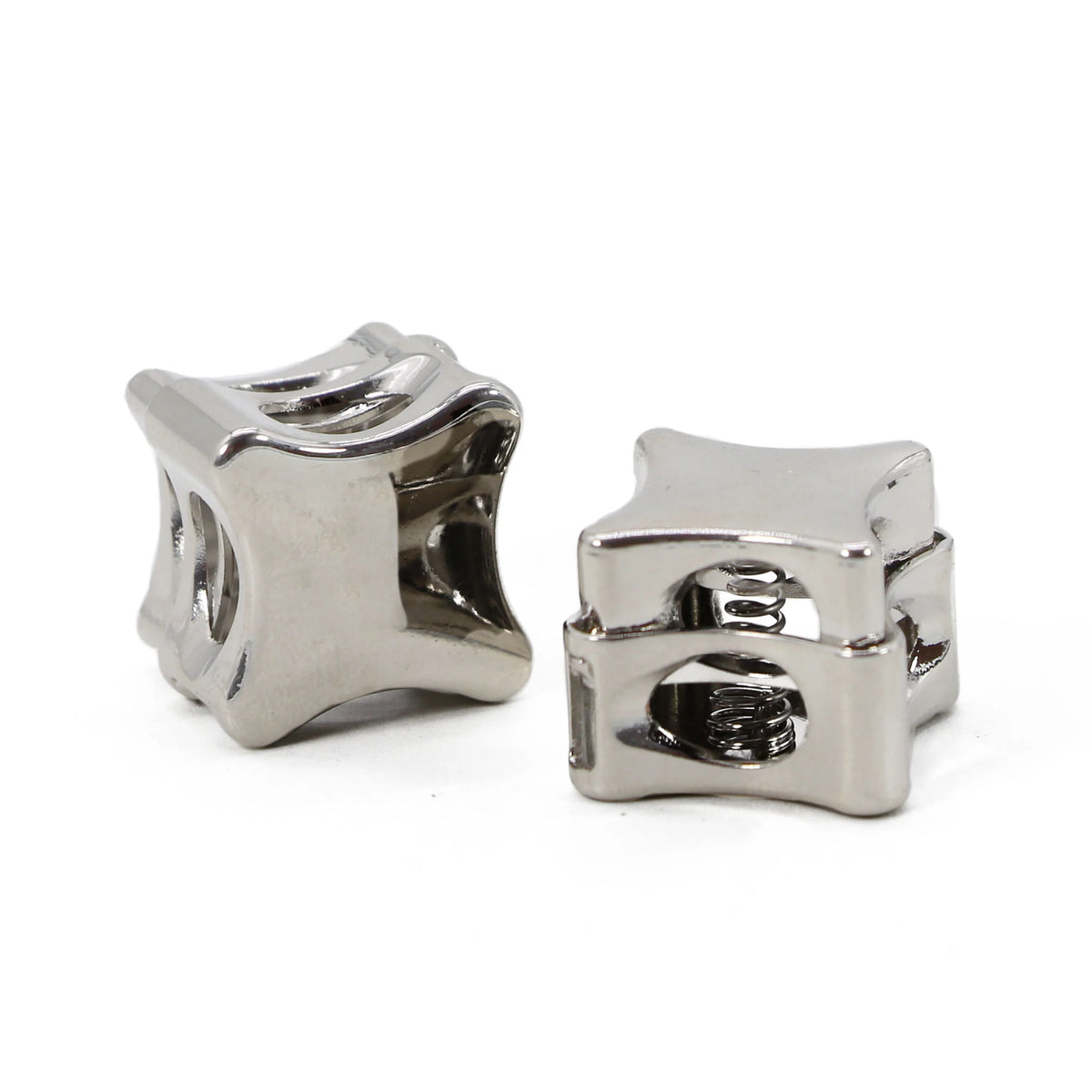 Metalowy stoper do sznurka 14 × 17 mm, 10 szt.