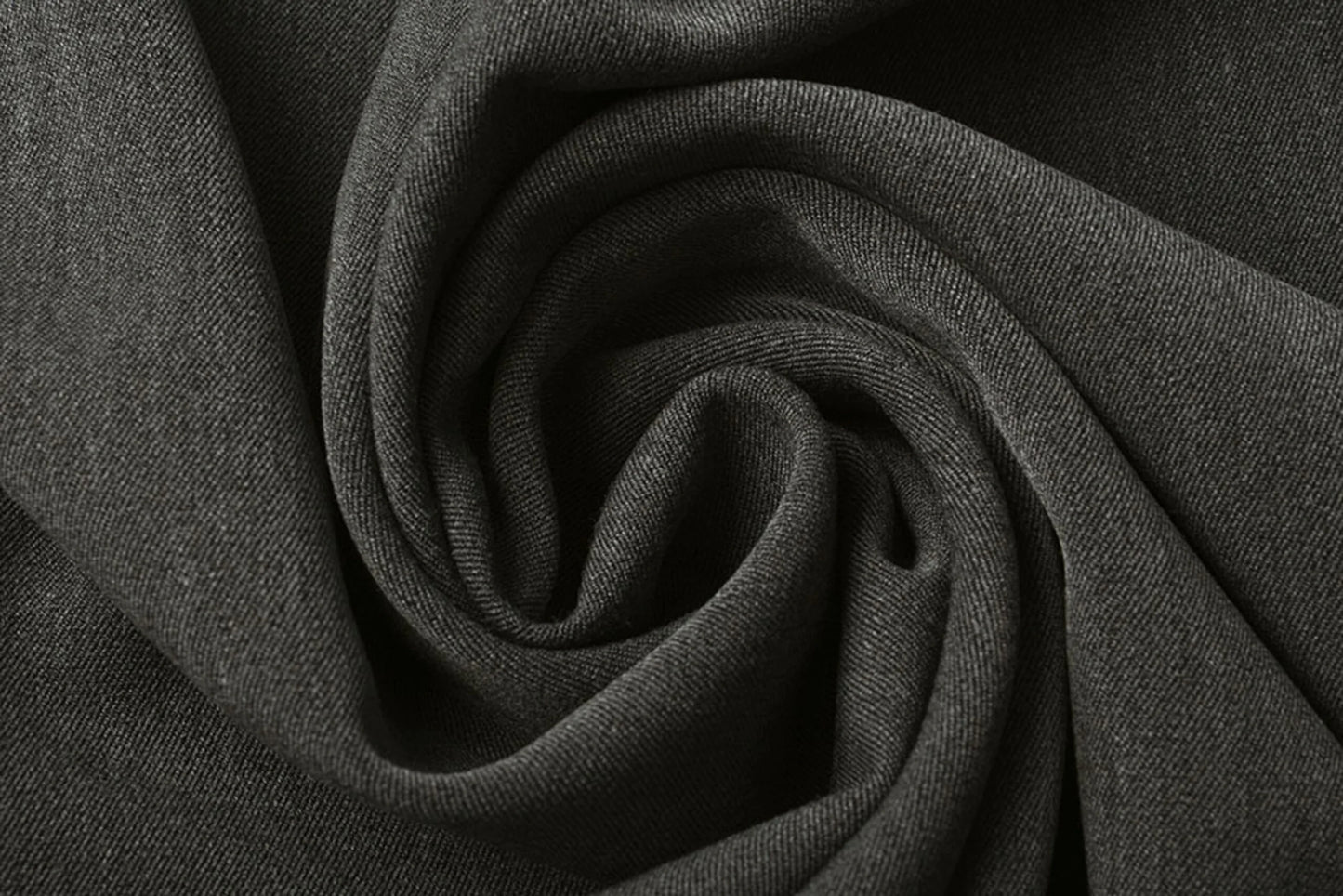 Knit fabric with elastane - grey melange 275 g/m²