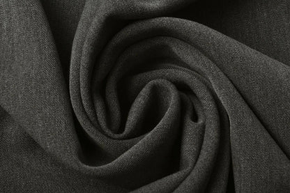 Knit fabric with elastane - grey melange 275 g/m²